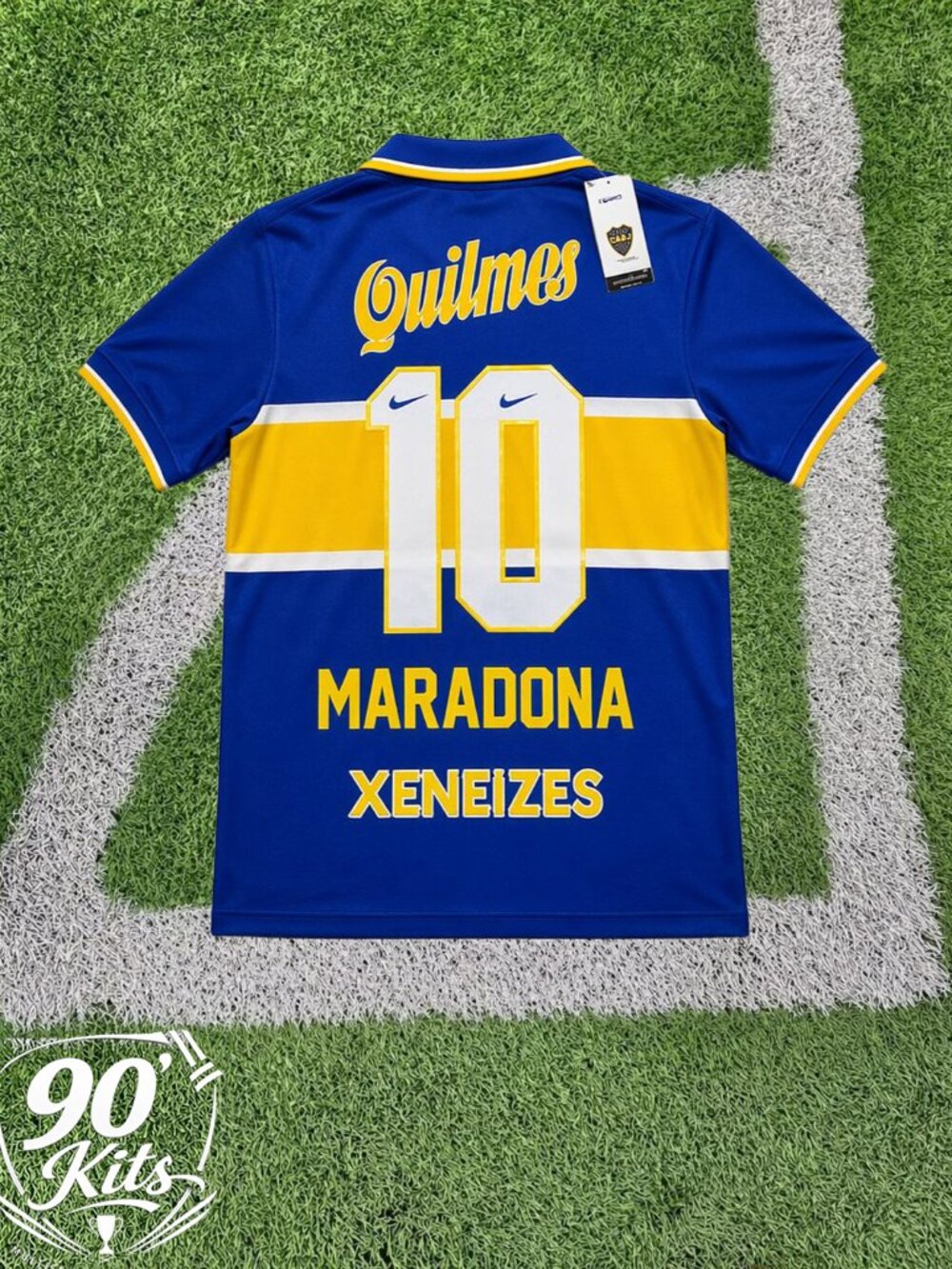 Boca Juniors 1996/97 Diego Maradona #10 Home Soccer Jersey